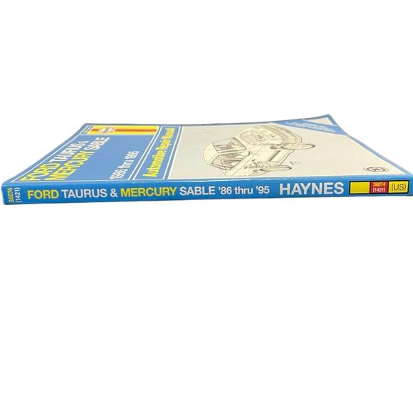 Ford Taurus & Mercury Sable Automotive Repair Manual 1986 - 1991 Models - Picture 3 of 6